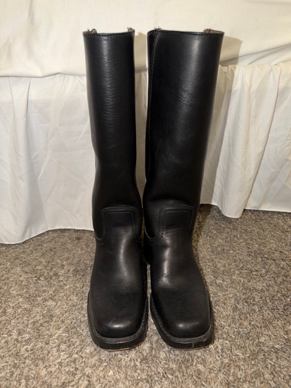 Black Campus Frye Boots